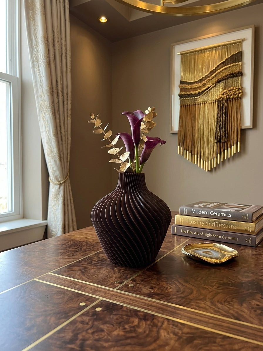 Mocha Vase